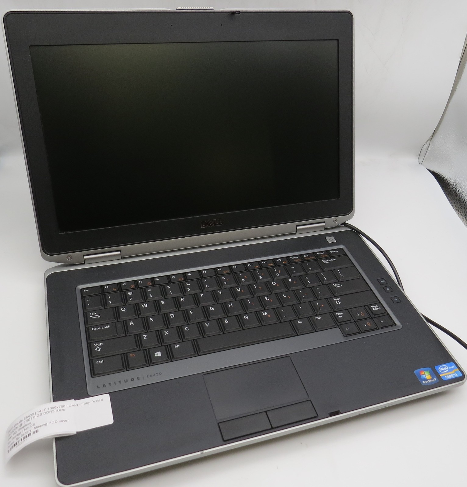 Dell Latitude E6430-14″-i3-3120M@2.5GHz-8GB RAM-NO STRG-NO OS-NO BATTERY