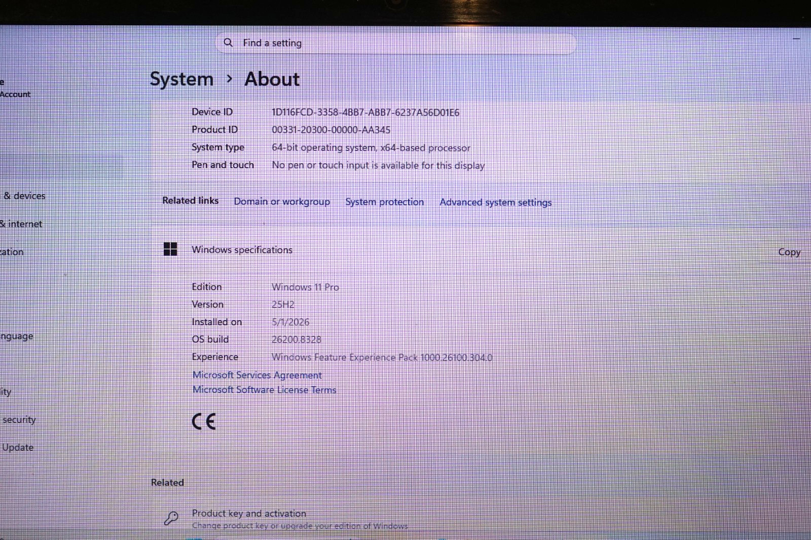 Active Latest 25H2 WIN11 PRO Toshiba L55-A5299 Gen4 i7@2.40GHz,8GB RAM,1TB HDD
