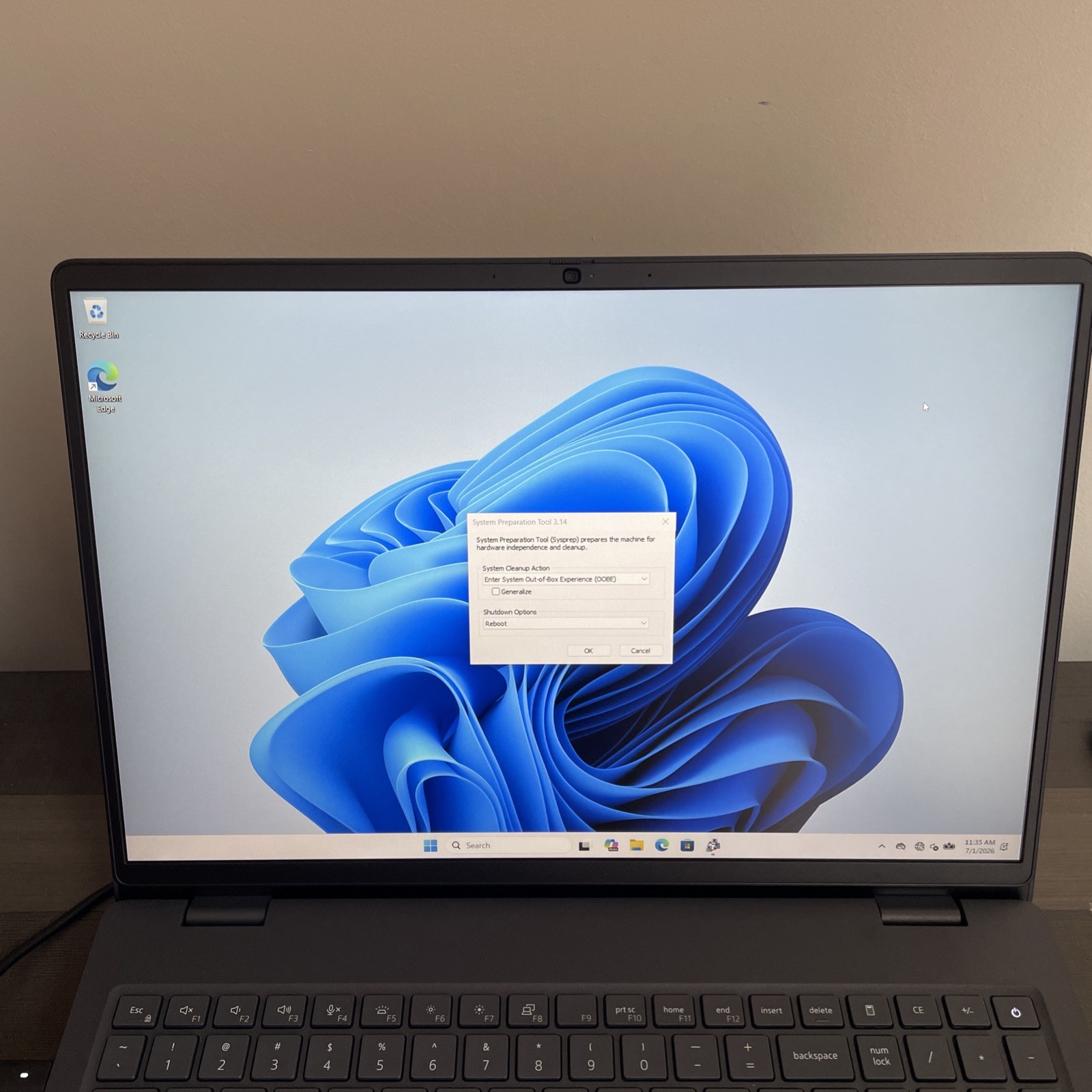 Dell Pro 16″ PC16250 Ultra 7 250U 16GB 512GB SSD W11P
