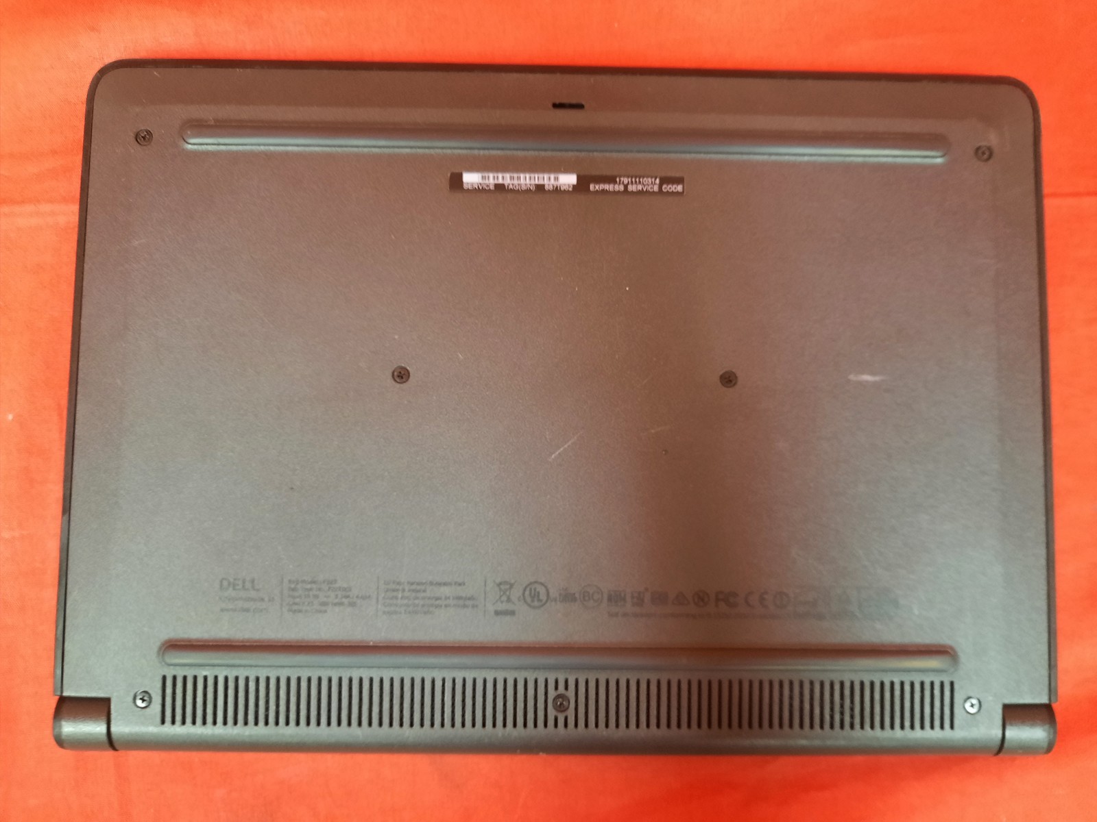 Dell Chromebook 11 3120 P22T 11.6″ Laptop Notebook Black 8336