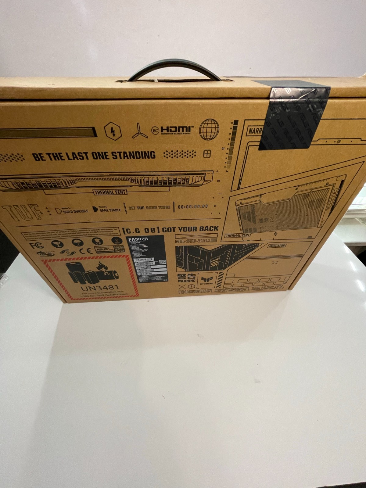 ASUS TUF Gaming A15 15.6” (512GB, Ryzen 7 6800H 3.2GHz 16GB RAM) Laptop 300hz