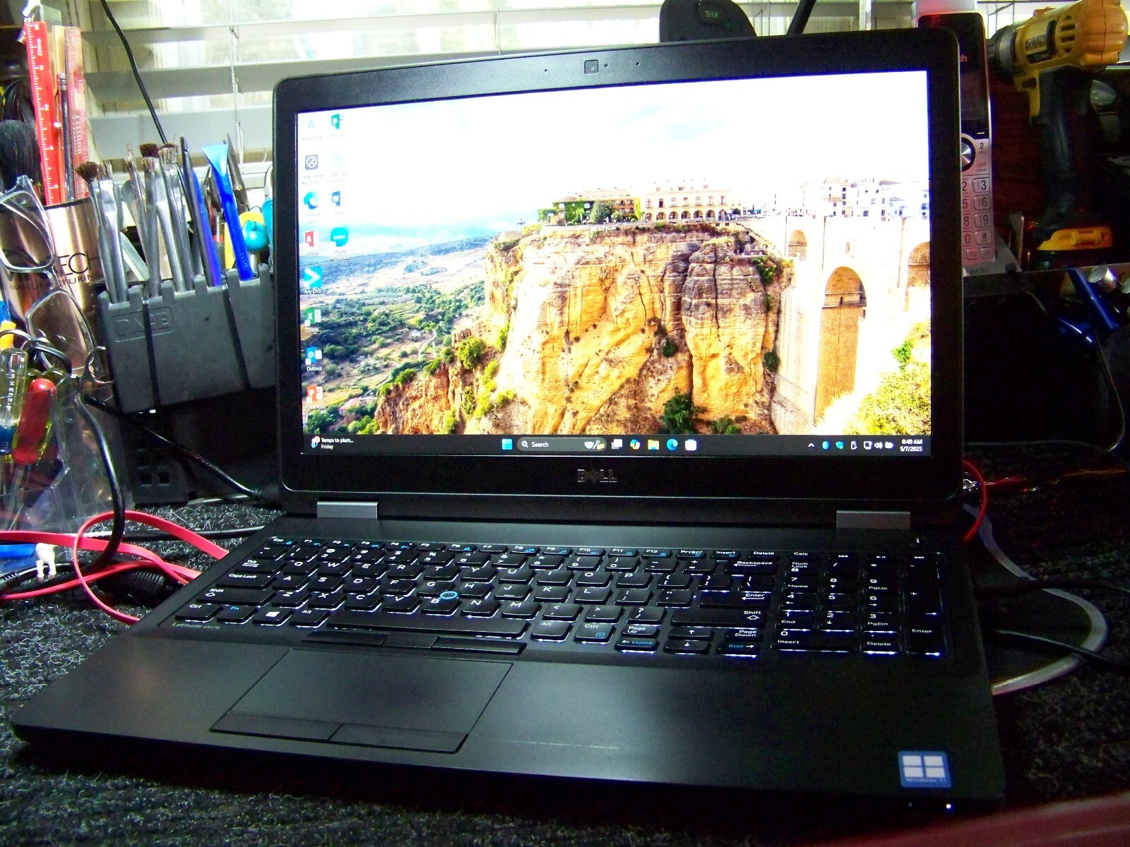 Dell 5570_Windows 11 PRO💻New 512GB M.2 SSD_24GB💻Webcam💥Backlit💥Office 2024
