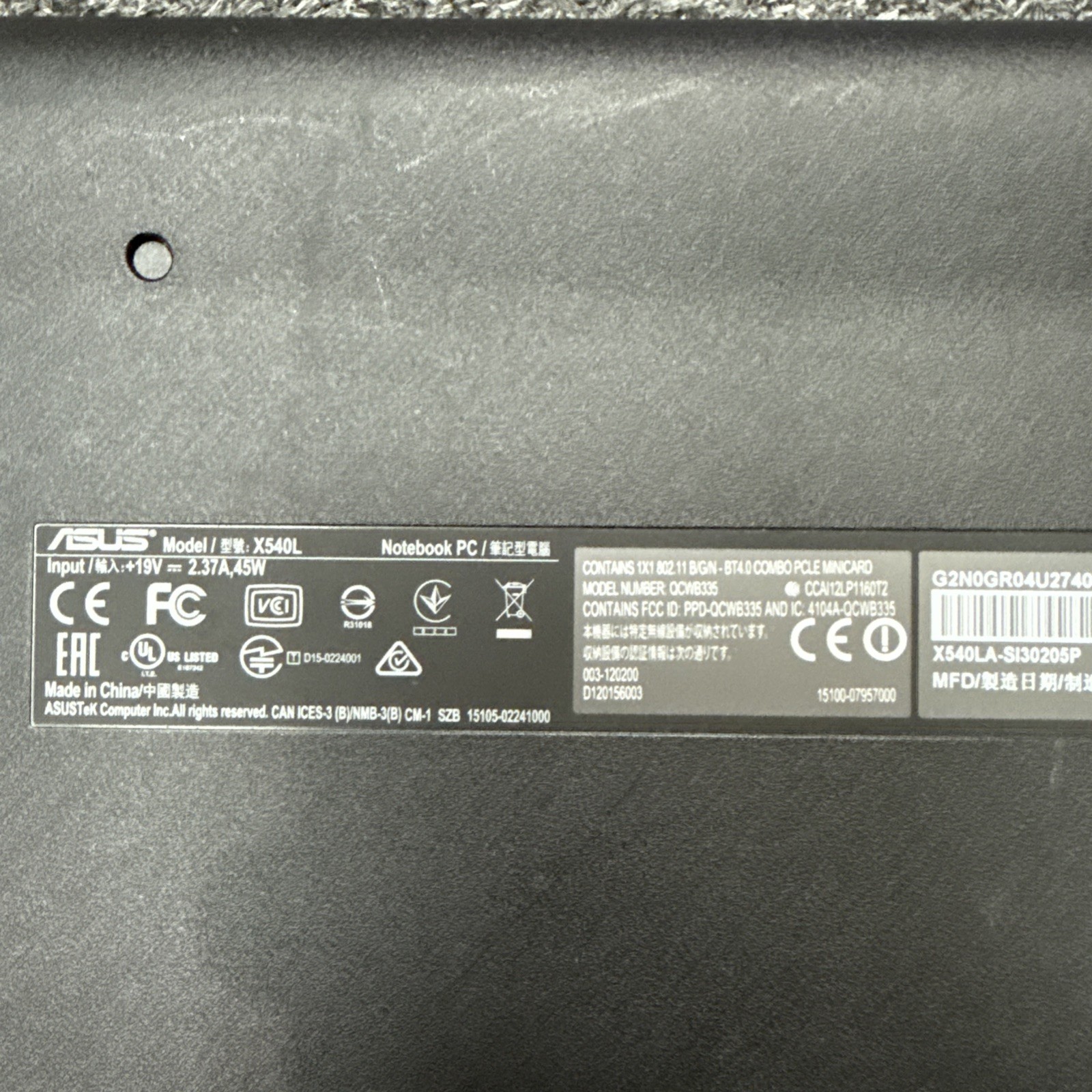 asus x540l sonicmaster Screen Issue ￼no 🔌