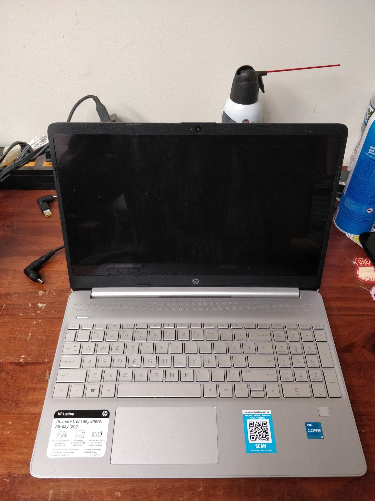 HP 15-dy2132wm INTEL CORE I3-1115G4@1.20GHz 8GB RAM NO DRIVE PARTS 8757