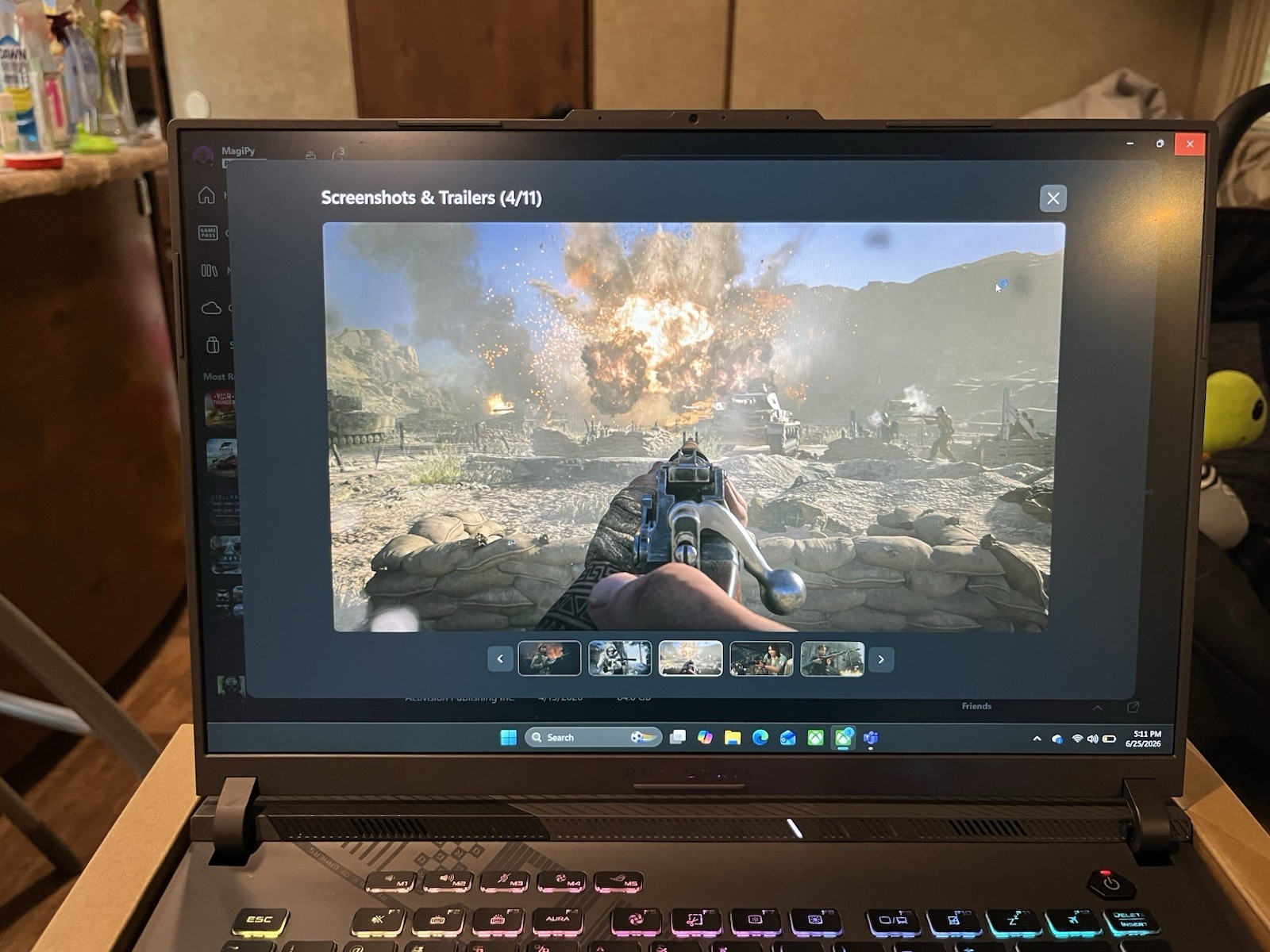ASUS ROG Strix G16 16″ 165Hz FHD+ Gaming Laptop RTX 5060 i7 14650HX 16GB RAM 1TB