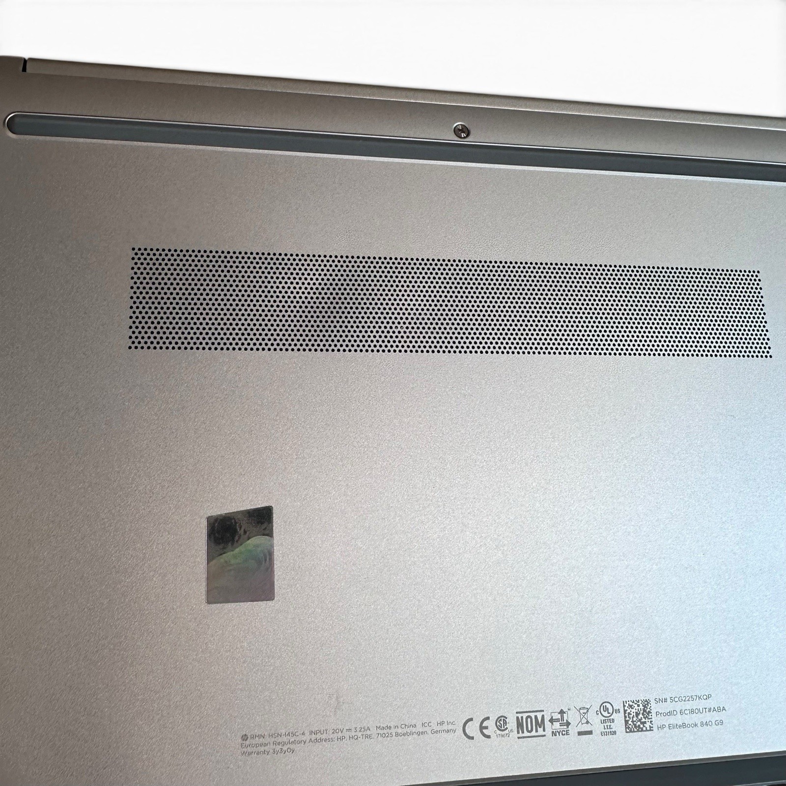 Hp Elitebook 840 G9 i7-1265U 1.8GHz, 8GB RAM, 256GB NVMe, Win-11 Pro..