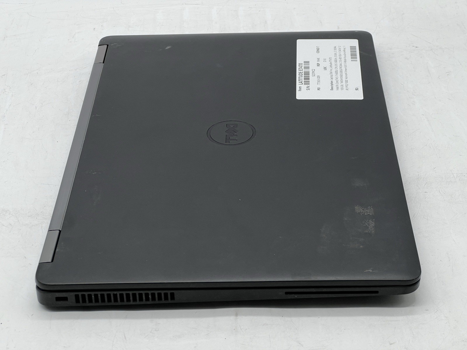 Dell Latitude E7470, i7-6600U CPU, @ 2.60GHz, 8GB RAM, 128GB SSD-No OS/AC
