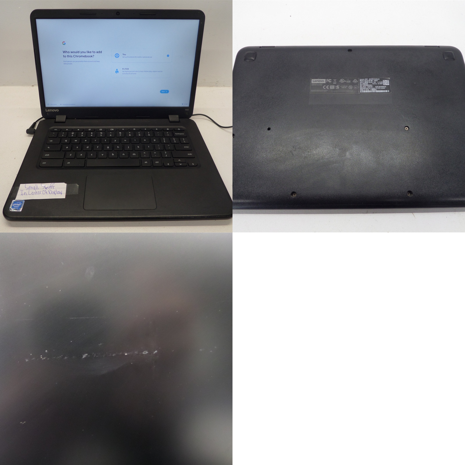 Lot Of 11 Lenovo N42-20 80US 14″ 80US0002US Chromebook 32GB SSD READ DESC