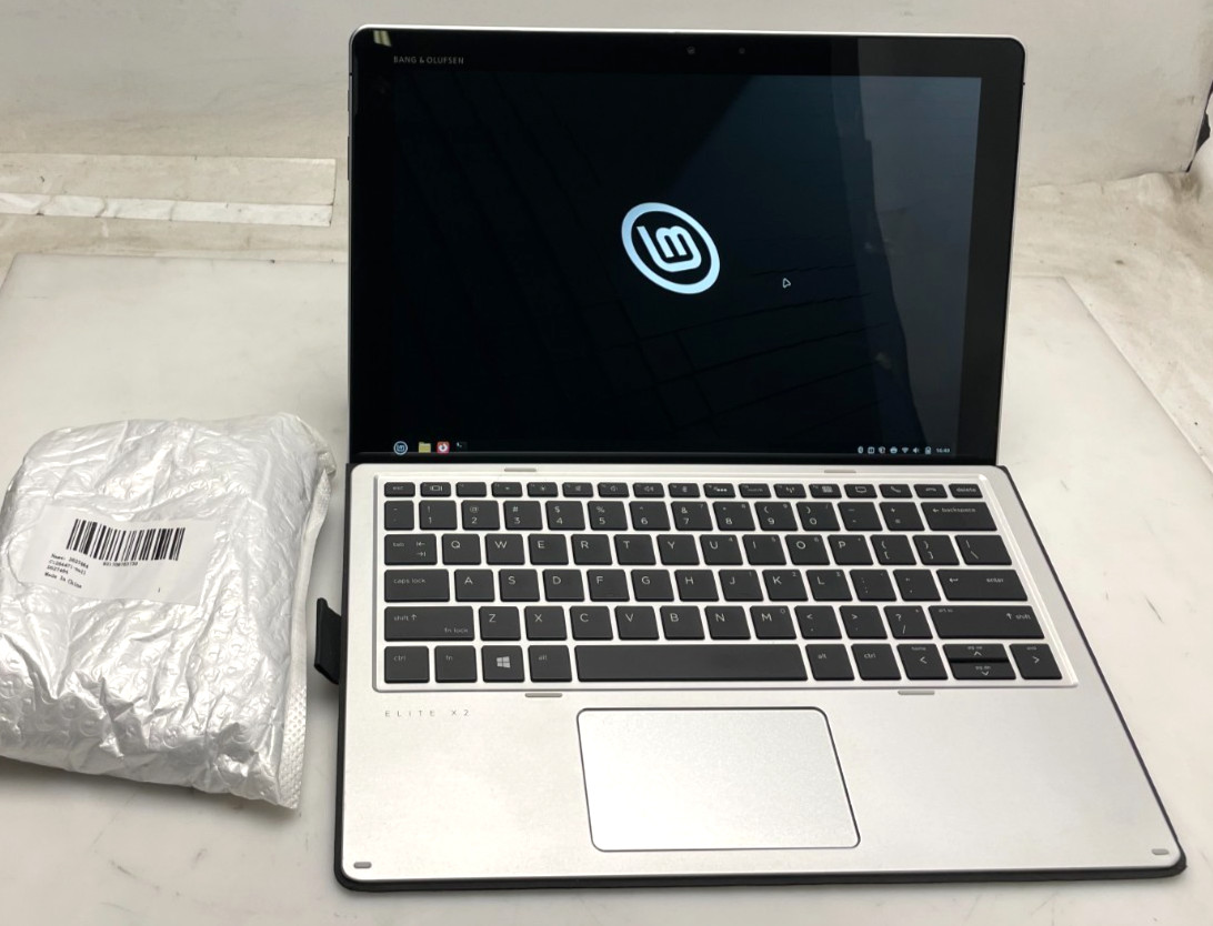 HP Elite X2 1012 G2 12″ 3K TCH i5-7200U 4gb Ram 128gb SSD Linux “Good” Btry