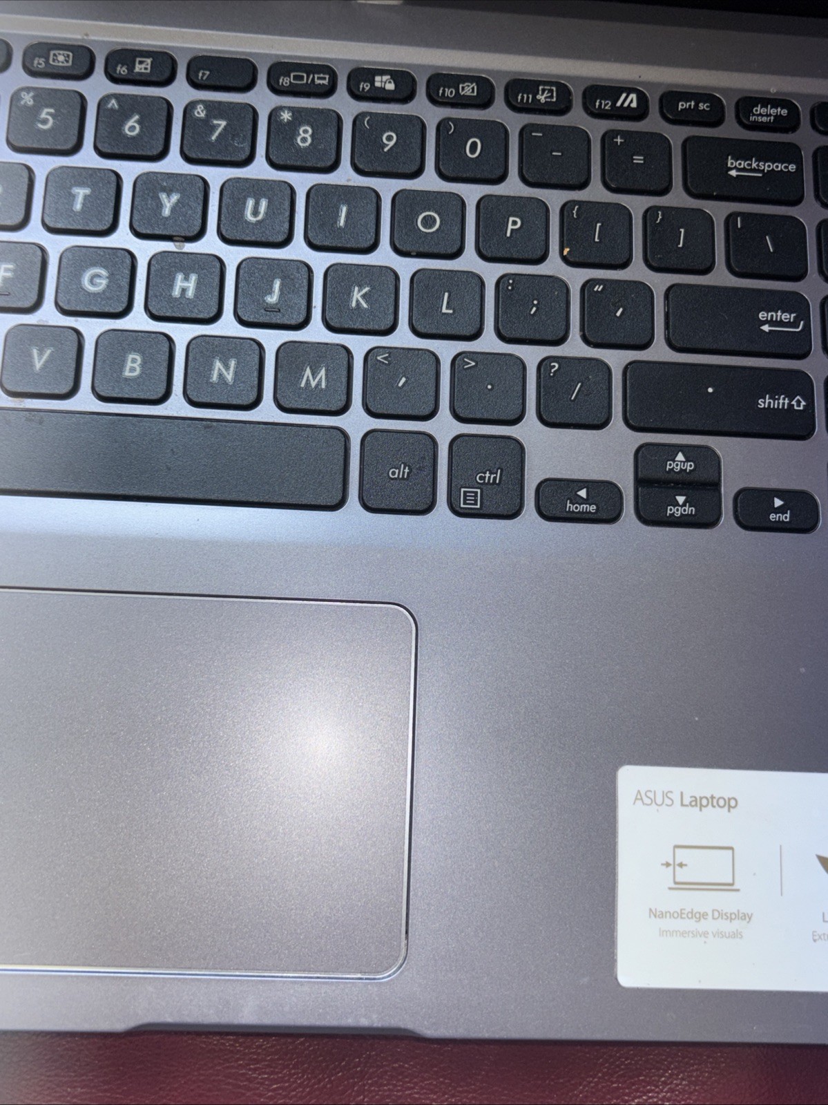 Laptop Asus X515J Untested No Power Cord