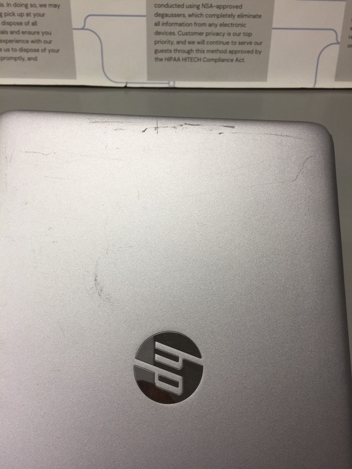 HP EliteBook 840 G3 14″ Core i5 6th gen 2.40GHz 12GB RAM 256GB SSD