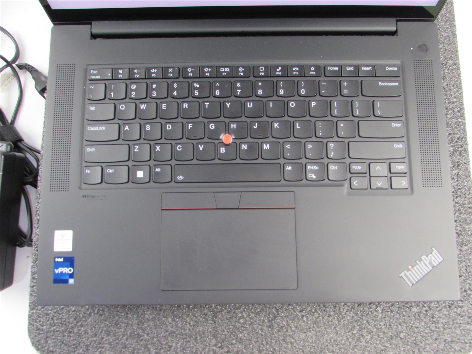 LENOVO THINKPAD P1 (GEN 5) 4K TOUCH I7-12800H NO SSD 16GB RAM RTX A1000 WIN 11