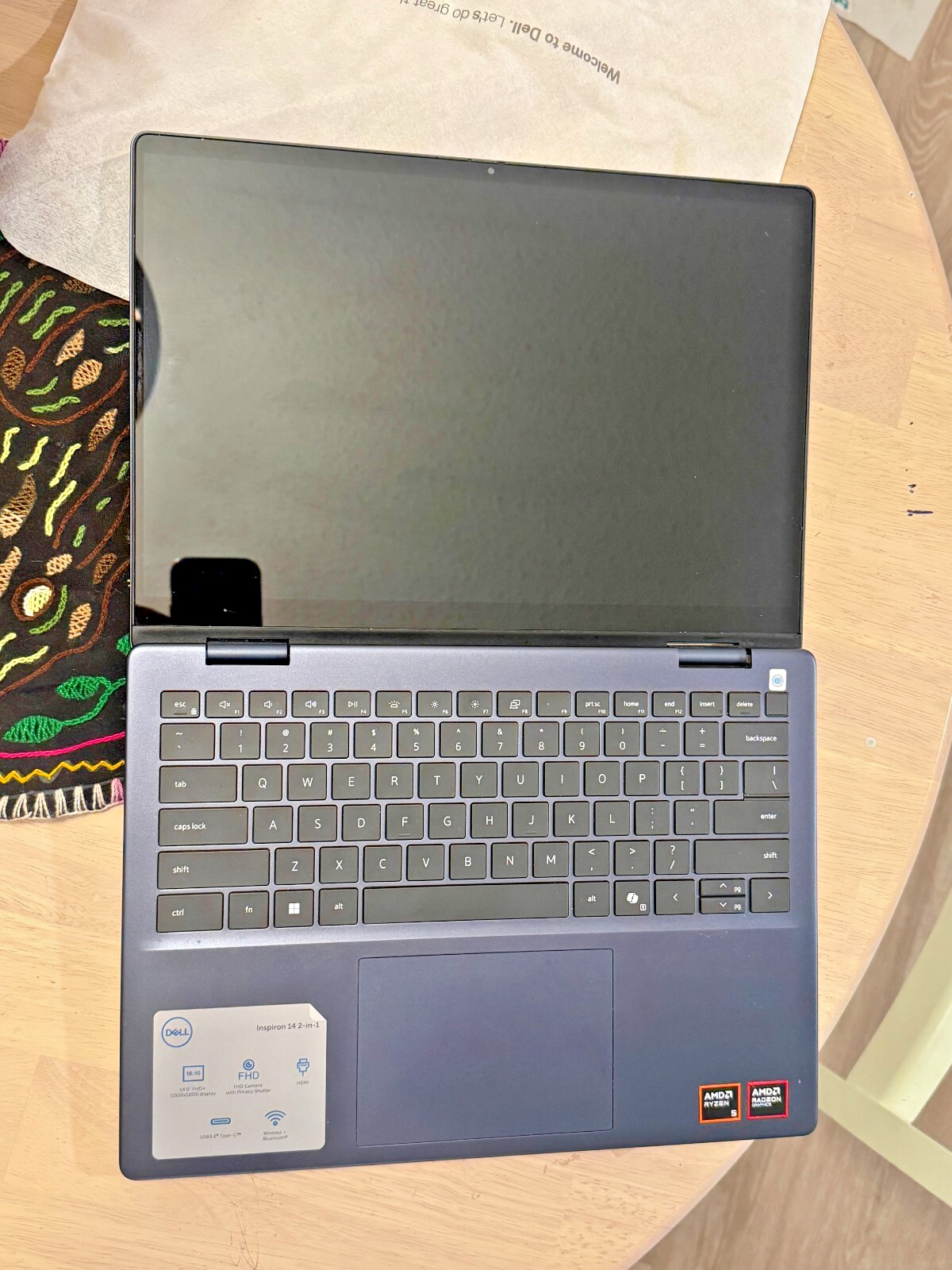 Dell Inspiron 14″ (512GB SSD, AMD Ryzen 5 7000 Series, 4.50 GHz, 8GB)…