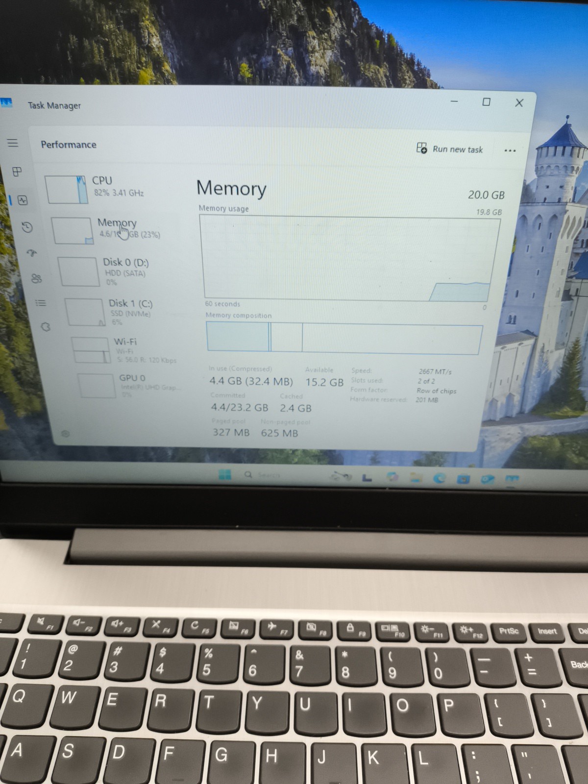 Lenovo IdeaPad 3 Intel i3 11th Gen 15.6″ Touchscreen 20gb 1.25tb SSD Combo Win11