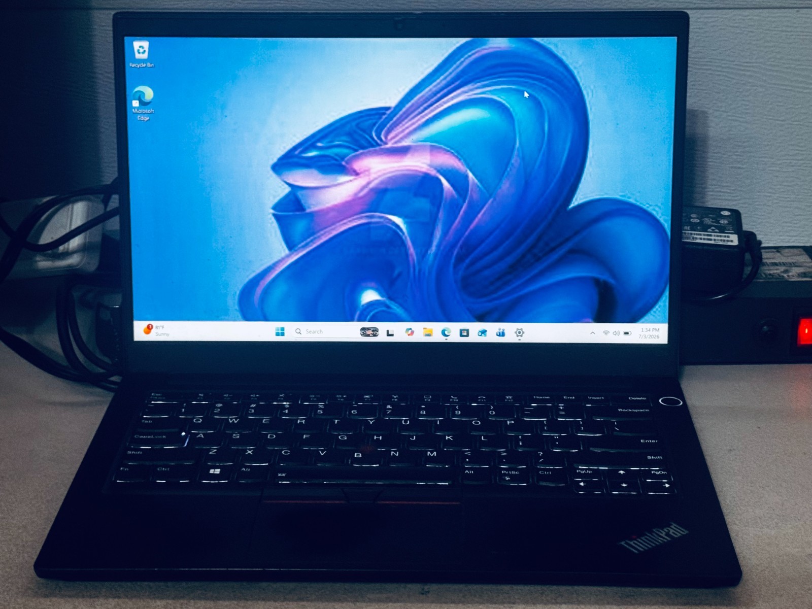 Lenovo ThinkPad E14 Touch Laptop-11th Gen. Intel i7 1165G7-16GB RAM-256GB WIN 11