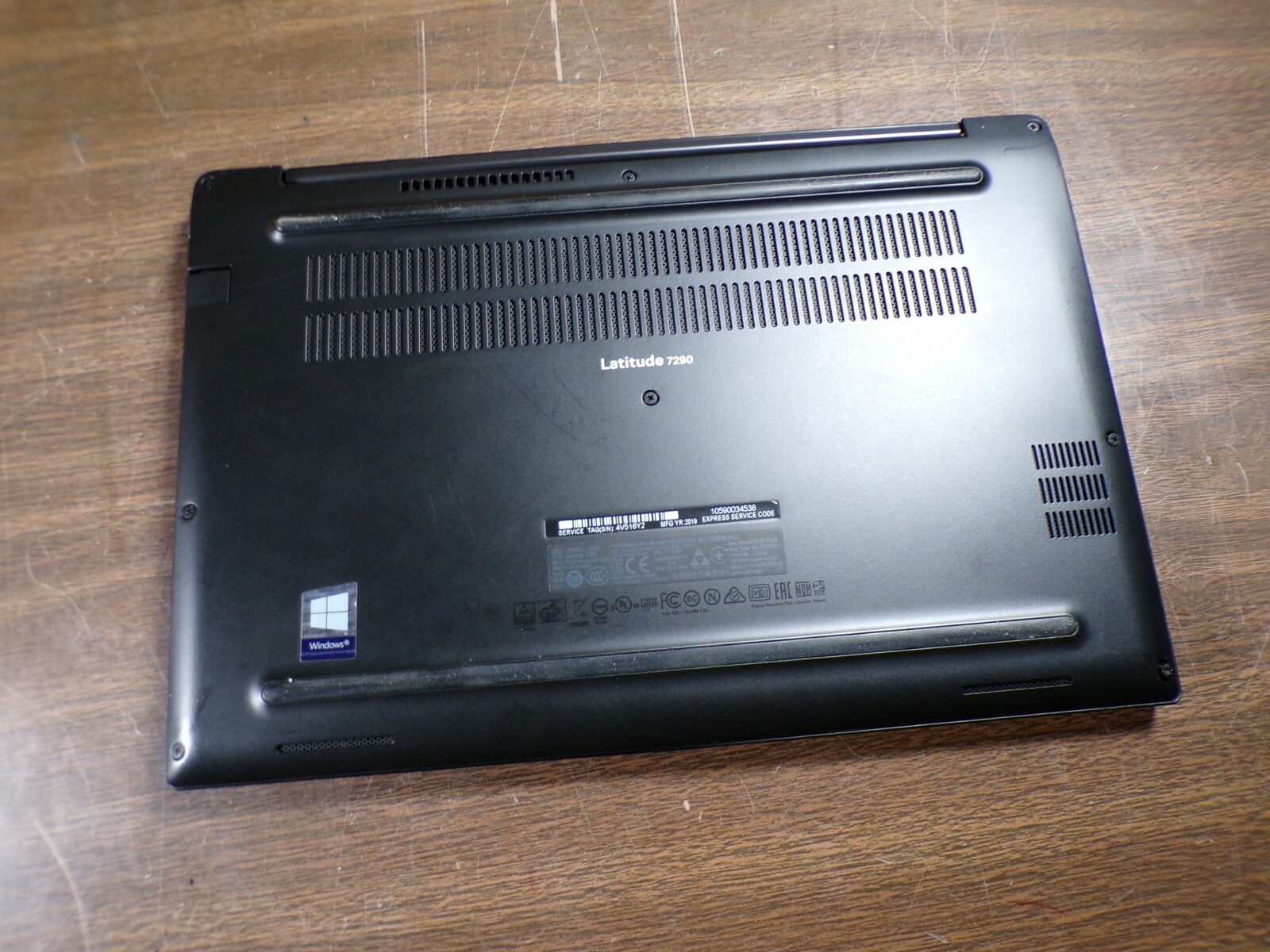 “DELL LATITUDE 7290 INTEL CORE i5-8350U 1.70GHZ 16GB RAM **BIOS L0CKED **NO HD