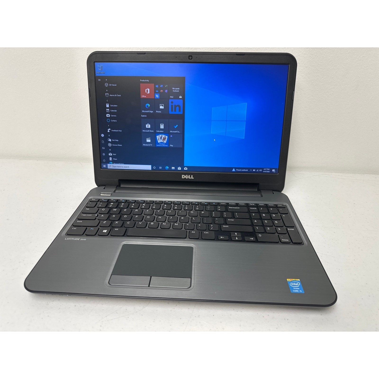 Dell LATITUDE 3540 Laptop i5-4210U 1.70GHZ 8GB RAM 256GB SSD Wind 10 Pro