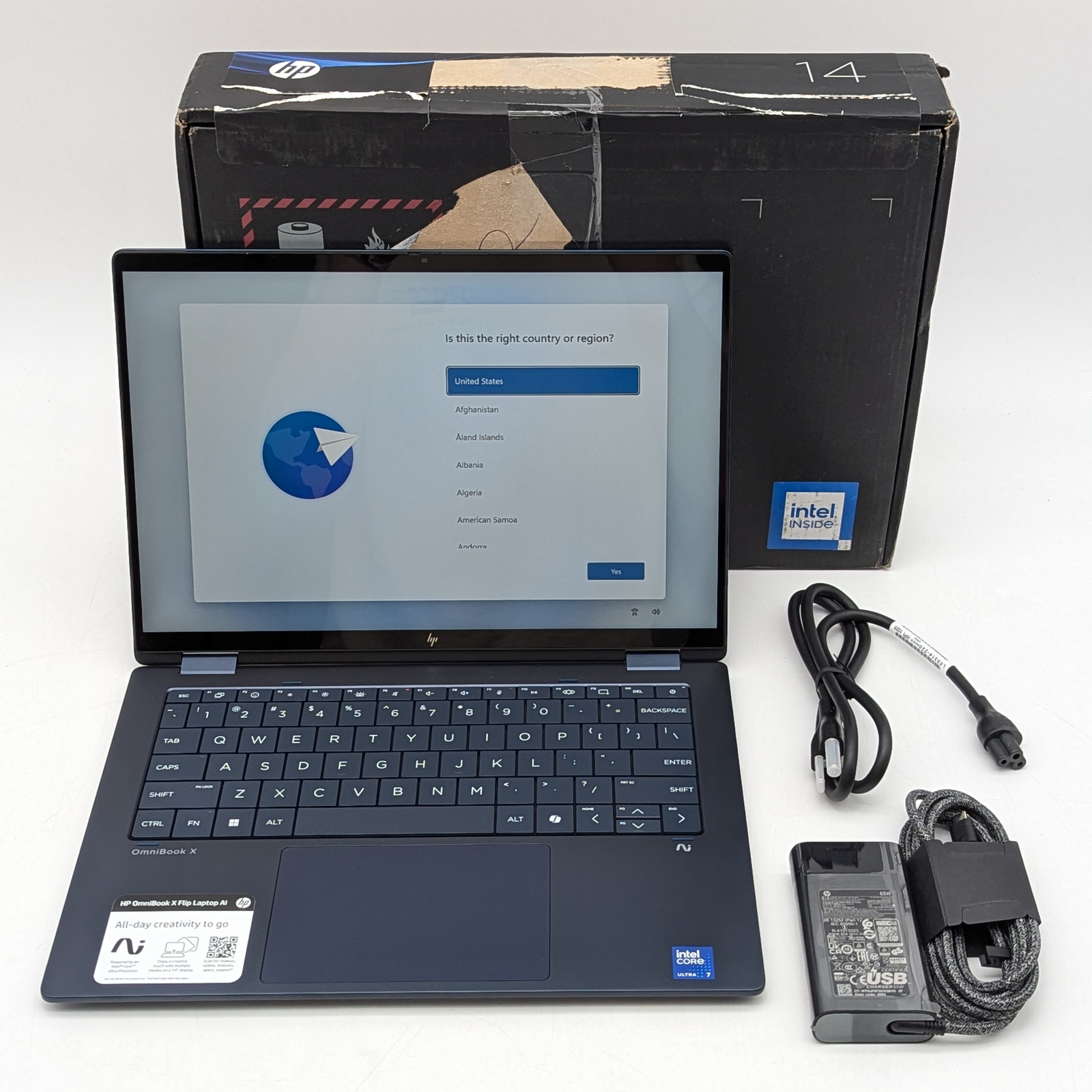 HP OmniBook X Flip 14-fm0023dx 14″ Ultra 7 256V 16GB DDR5 1TB SSD Windows 11
