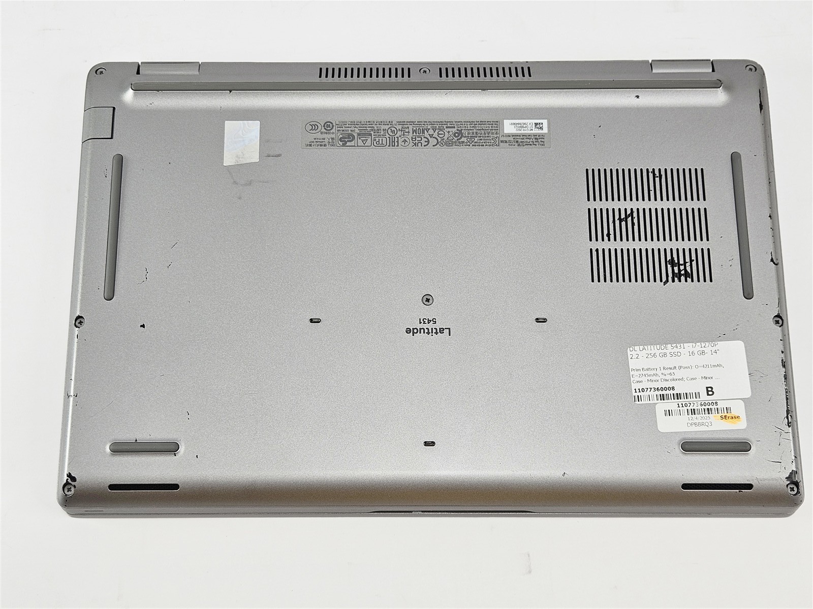 Dell Latitude 5431 Intel i7-1270P 2.2GHz 16GB 256GB SSD 14″ business laptop