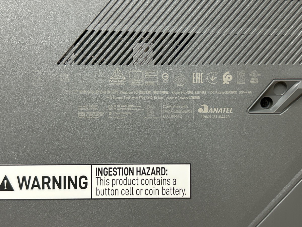 MSI Thin 15 B13VE 15.6″ i5-13420H RTX 4050 16GB 512GB Laptop (PO1023540)