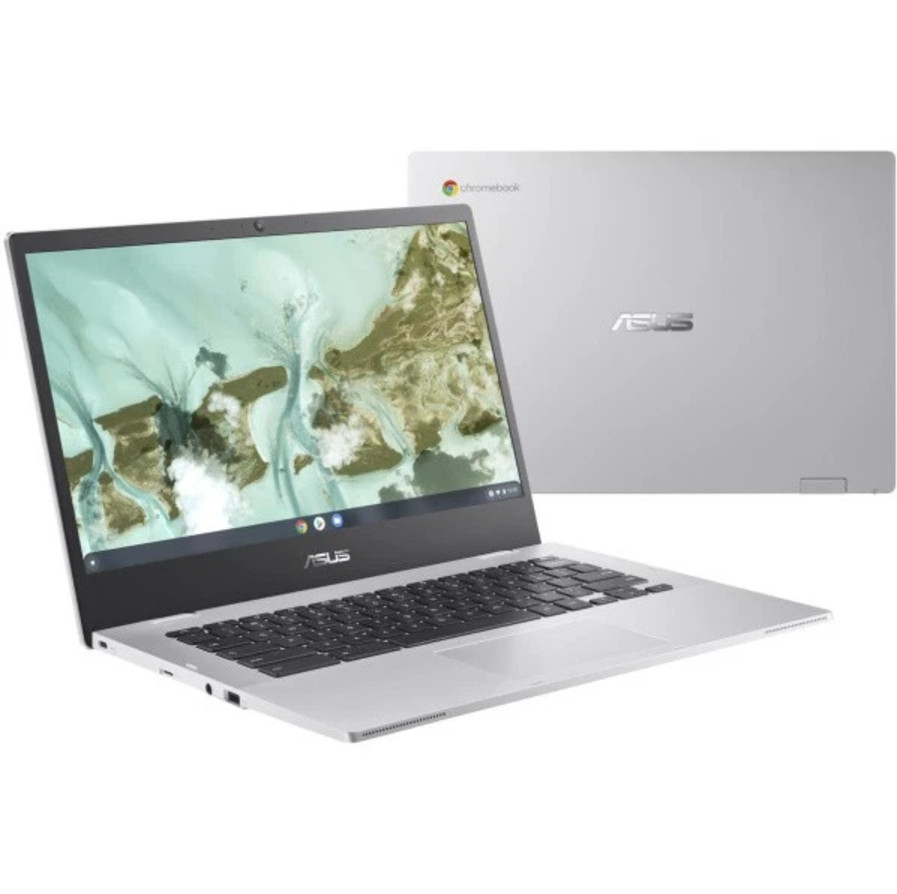 ASUS Chromebook 14″ Intel Celeron N3350 4GB RAM 64GB eMMC ChromeOS Laptop