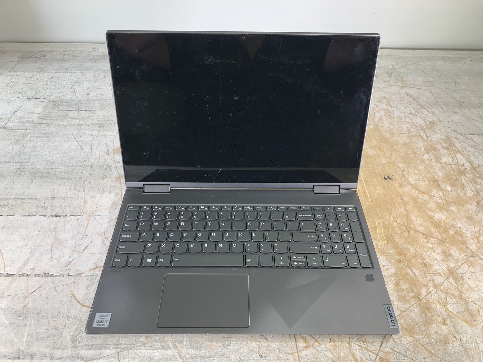 LENOVO YOGA C740-15IML i7-10510U @ 1.80GHz, 12GB RAM, NO HDD/OS – (FOR PARTS)