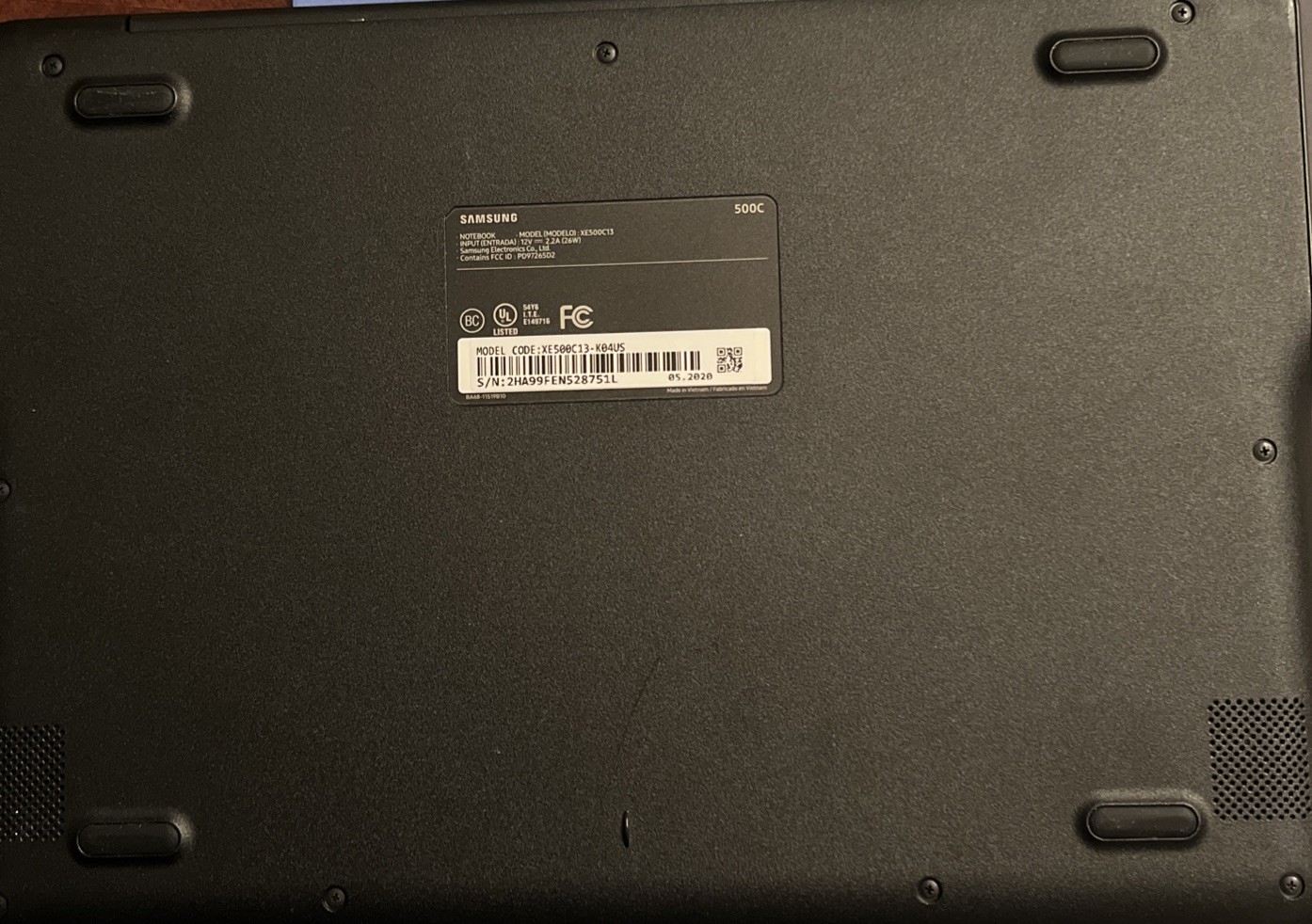 Samsung Chromebook 3 (XE500C13-K03US) 11.6″ Intel Celeron Chrome OS