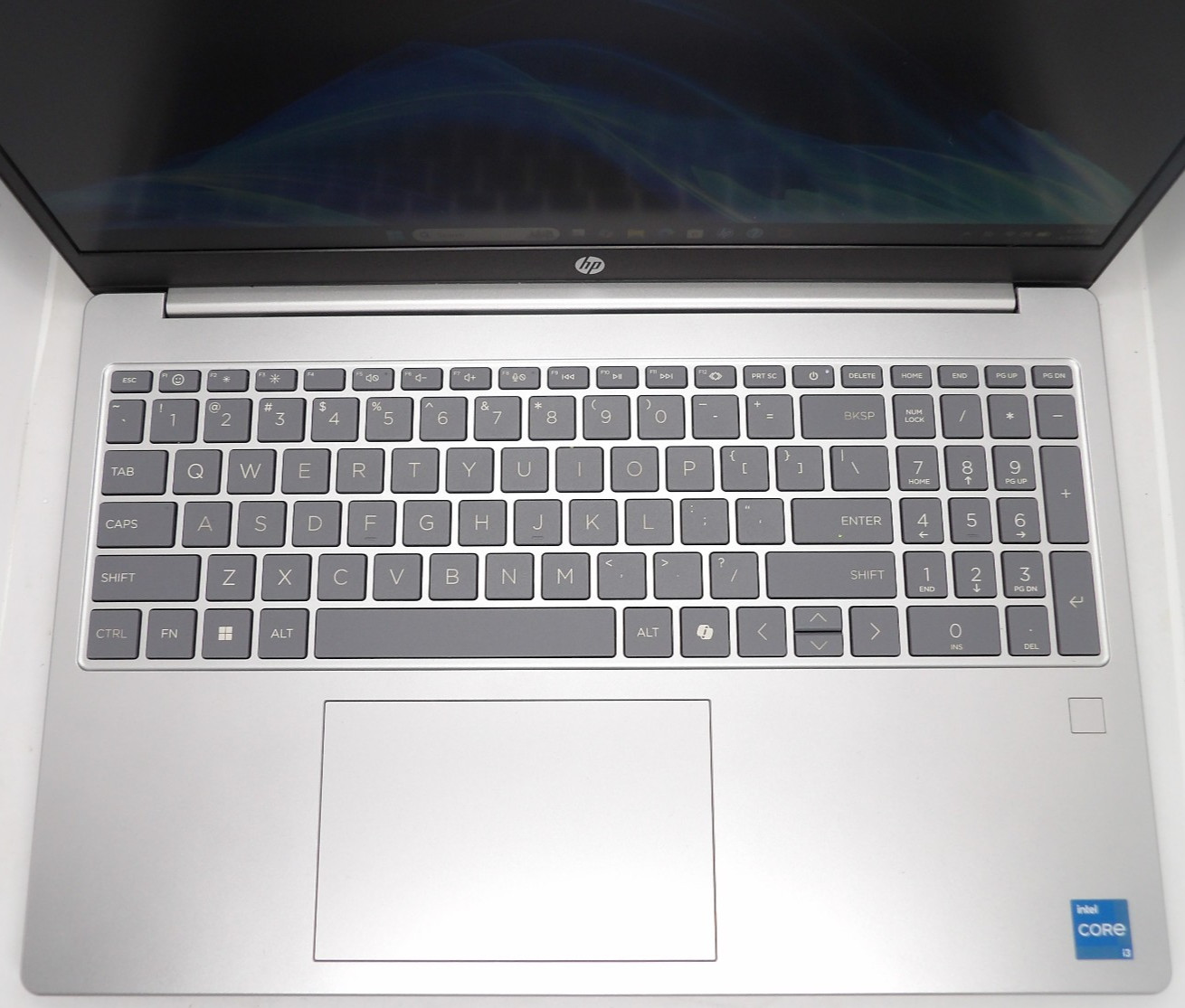 HP 15-fd0133wm 15.6″ Laptop, Intel i3 13th gen 8GB RAM 256GB SSD Silver