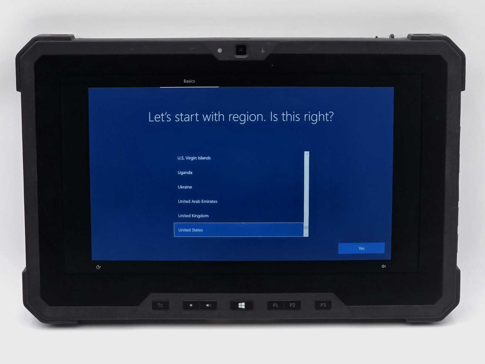 Dell Latitude 7212 Rugged Tablet i5-7300U 8GB 128GB Touch w/ Charger