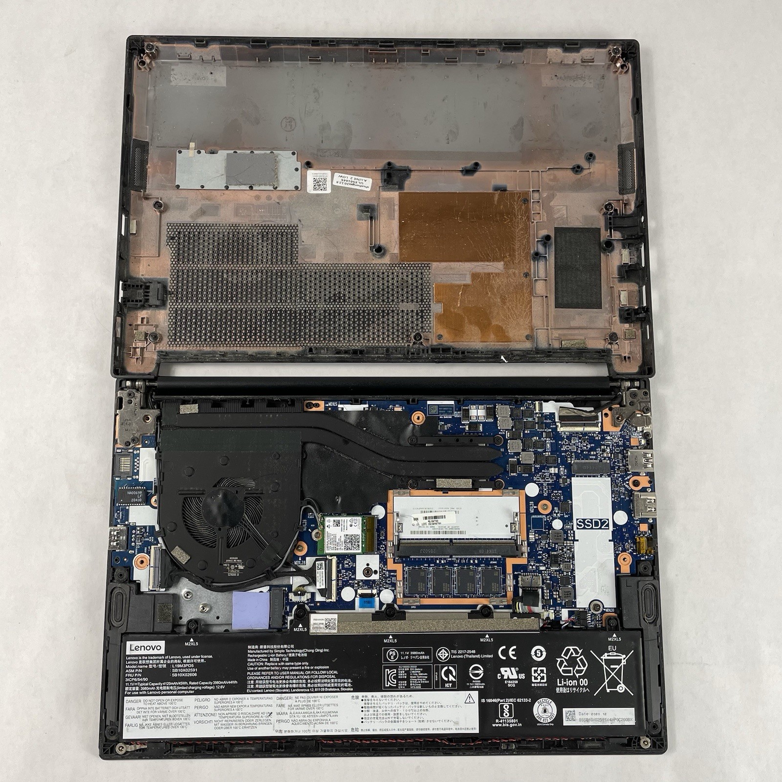 Lenovo ThinkPad E14 Gen 2 14″ Ryzen 5 4500U 2.375 GHz 8 GB RAM No SSD No OS