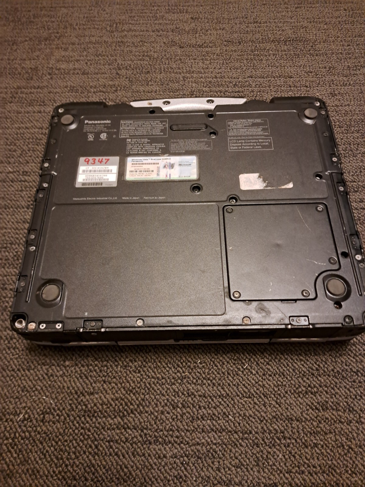 Panasonic ToughBook-CF30 NO HDD Free Ship