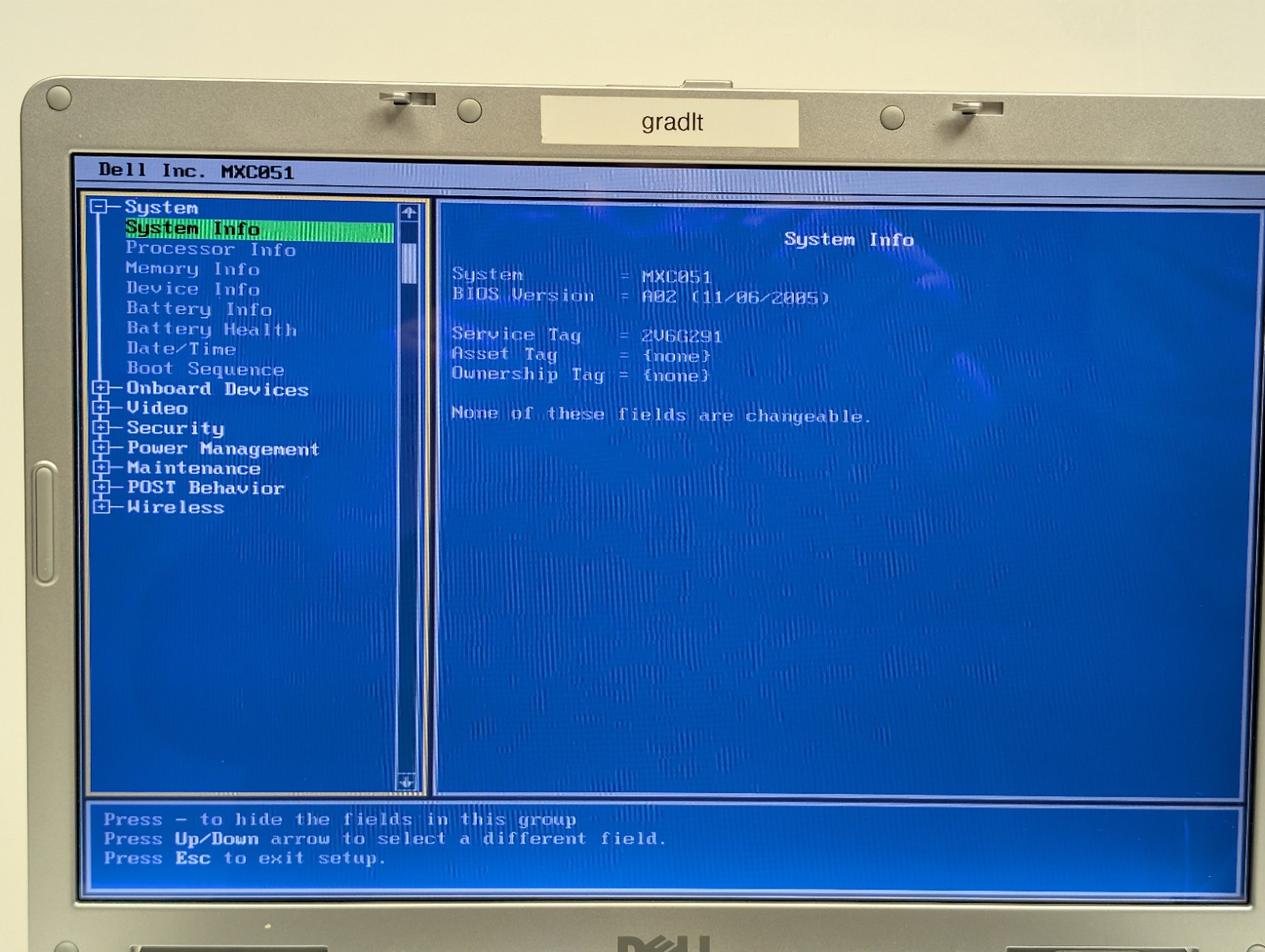 Dell Inspiron 630m Pentium M Centrino 2GHZ 1GB DDR3 RAM No HDD No OS No Power