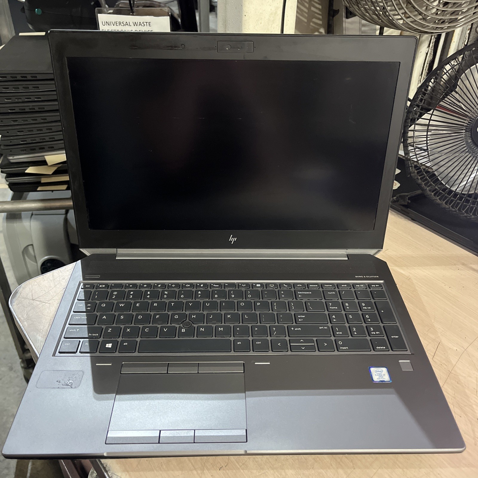 HP ZBOOK 15 G6 INTEL CORE I7-9850H 2.60GHZ 32GB RAM NO HD