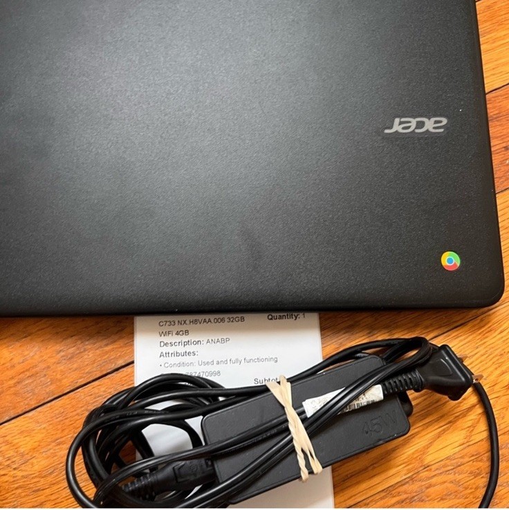 Acer Chromebook 311 C733-C5AS 11.6″32GB eMMCIntel Celeron N 2.80 GHz, 4GB Laptop