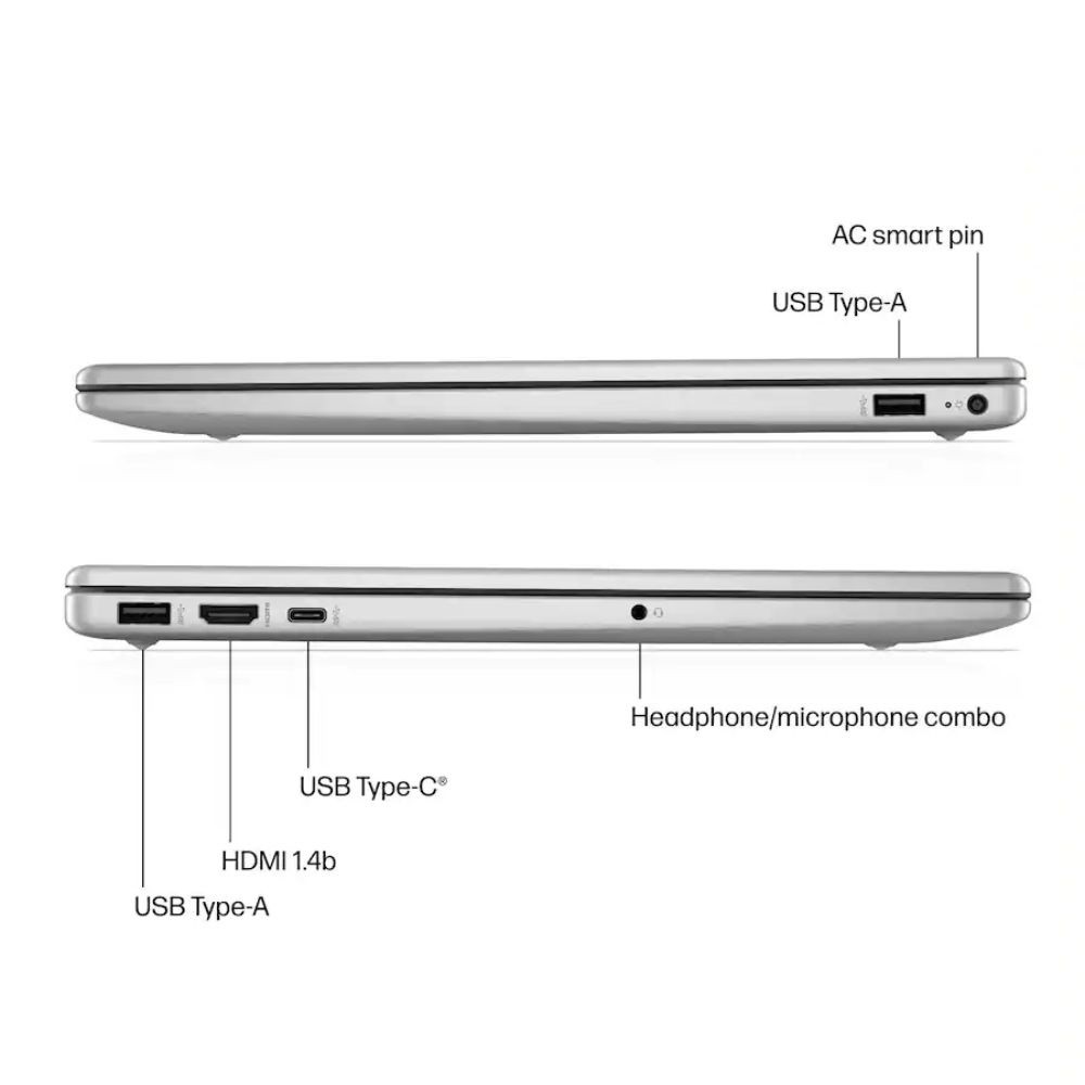 HP 15-fd0123dx 15.6″ Touch Intel Core i3-1315U 32 GB 256 GB SSD W11H Laptop, SL