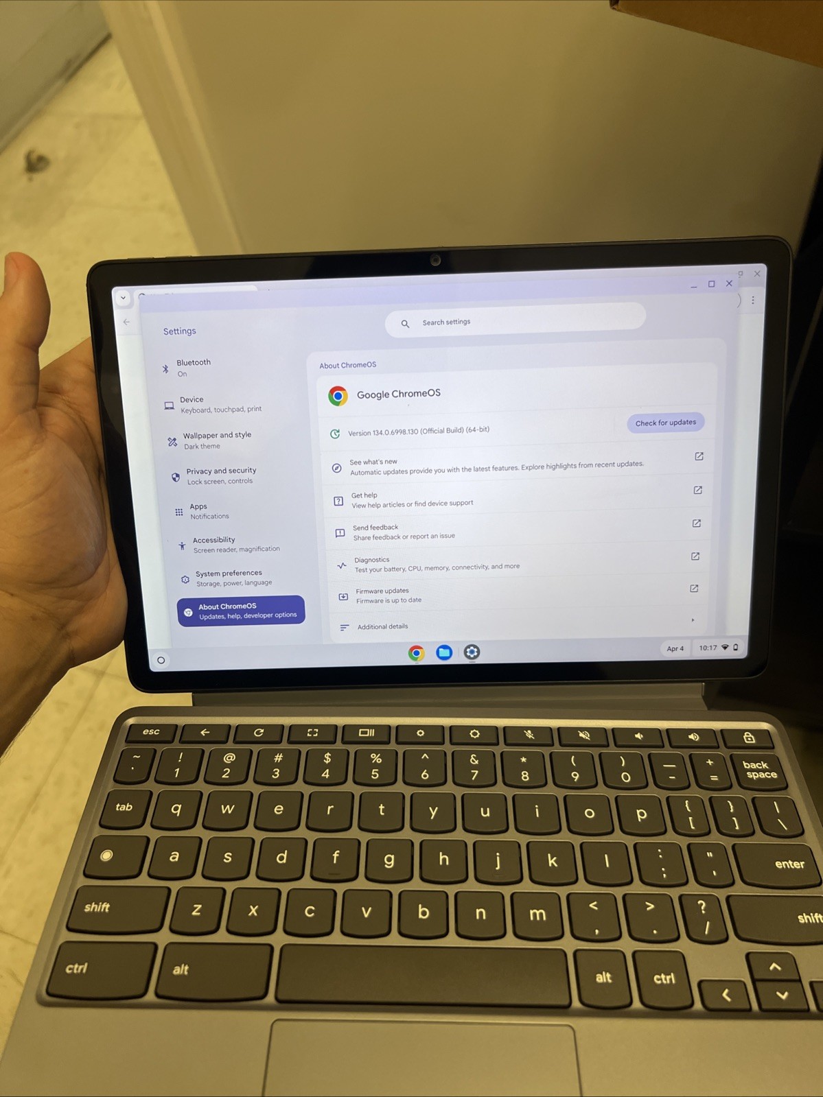 Lenovo – IdeaPad Duet 3 Chromebook – 11″ 2K 2-in-1 Snapdragon 7c Gen2 -4gb ram