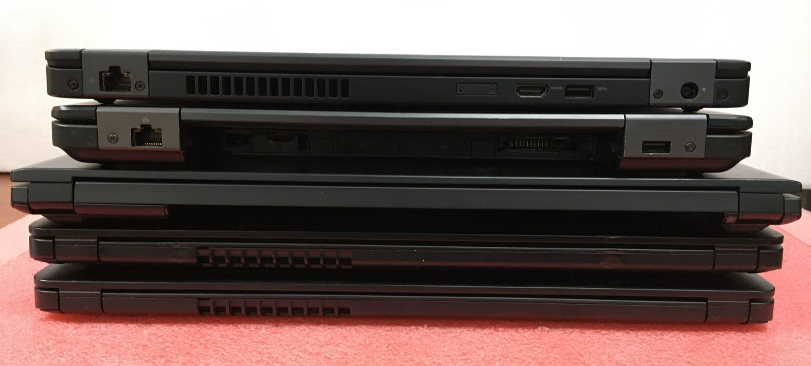 (Lot of 5) Dell Latitude Mixed Models Intel Core i5/i7 *AS IS/BTB/READ* C876DS