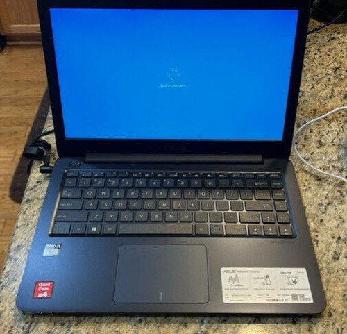 ✅ ASUS Sonicmaster L402W Laptop Computer & Charger 4GB Ram Windows 10 S AMD E2