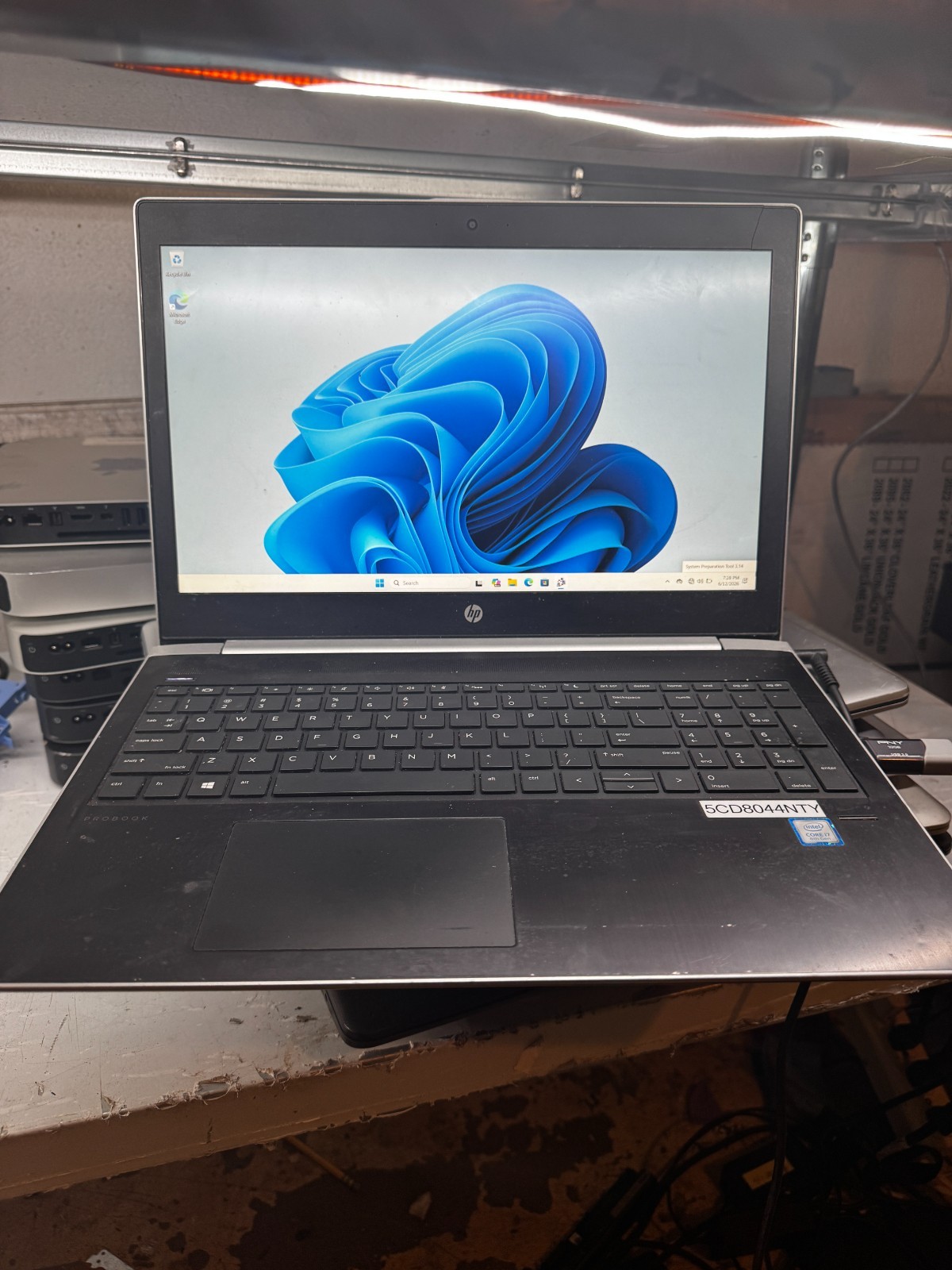HP ProBook 450 G5 Core I7-8550U 256GB SSD 8GB RAM Laptop *READ #6266