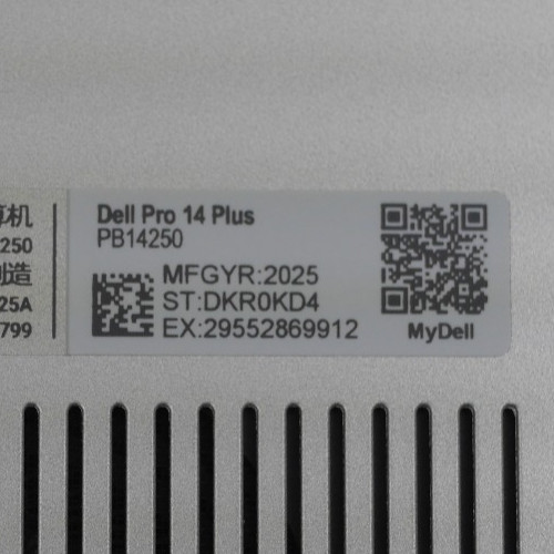Dell Pro 14 Plus PB14250 14″ 512GB 2GHz 16GB RAM Intel Core Ultra 5 – (Touch)