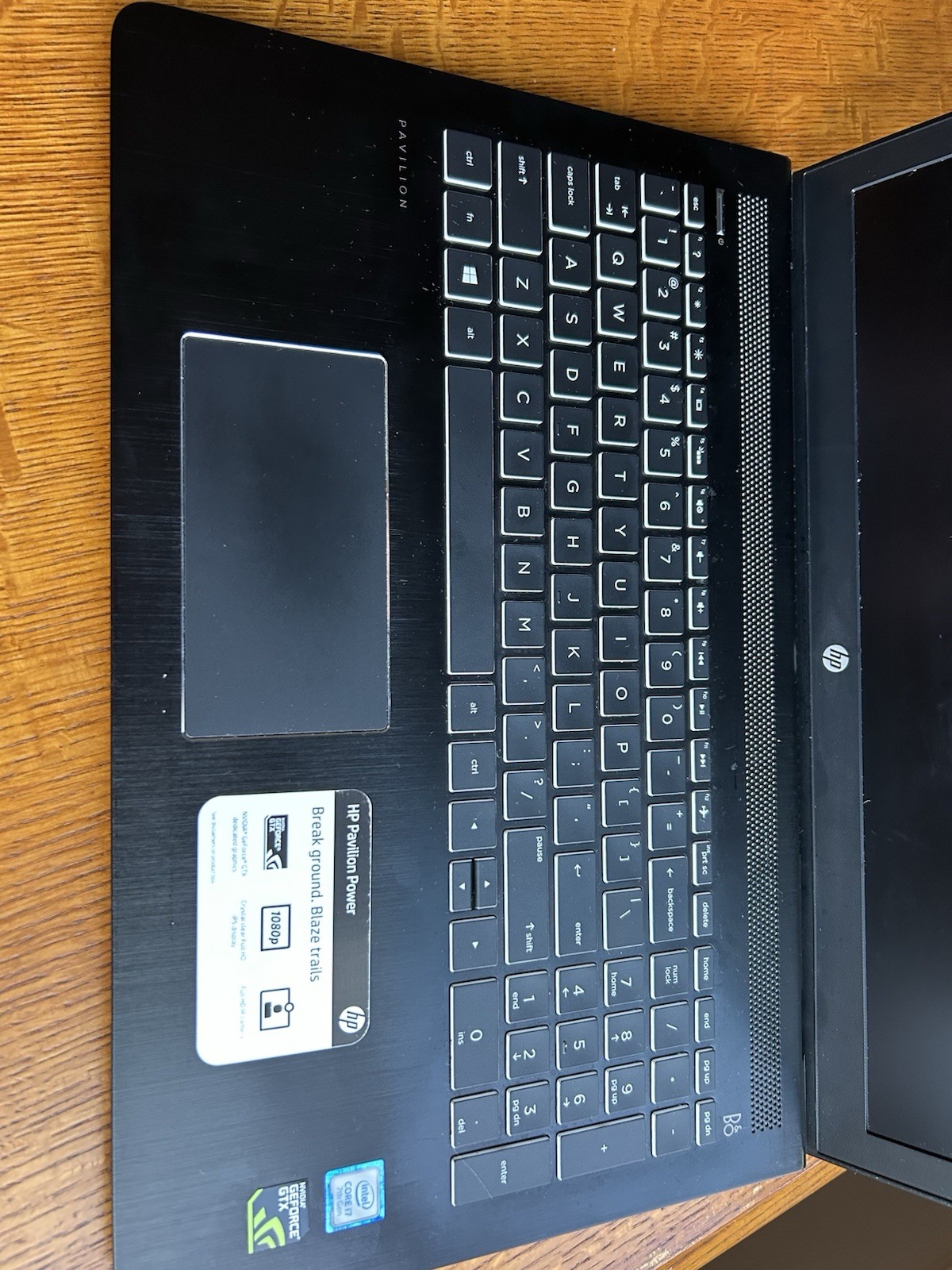 HP Pavilion Power 15-cb035wm 15.6 inch (1TB, Intel Core i5 7th Gen., 2.50GHz,…