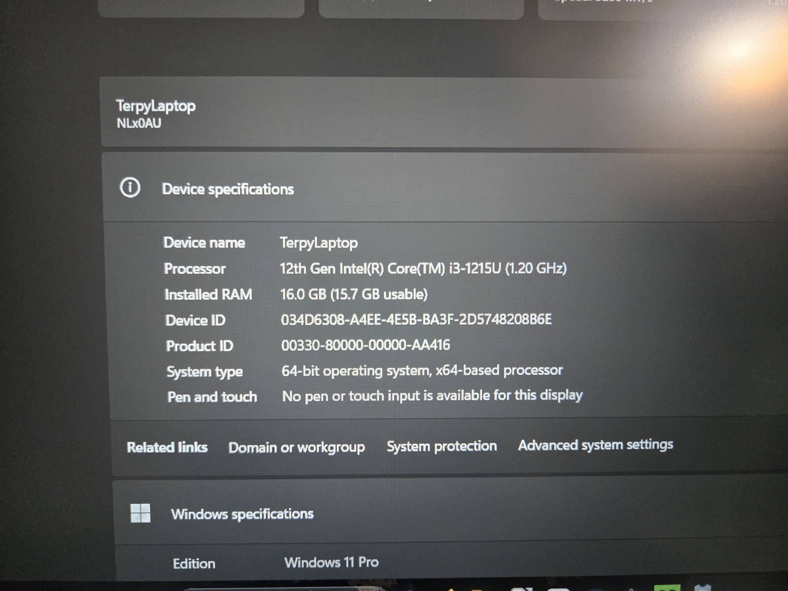 Clevo NL57AU 15.6″ Laptop Intel i3-1215U 16GB RAM 500GB NVMe SSD Windows 11 Pro
