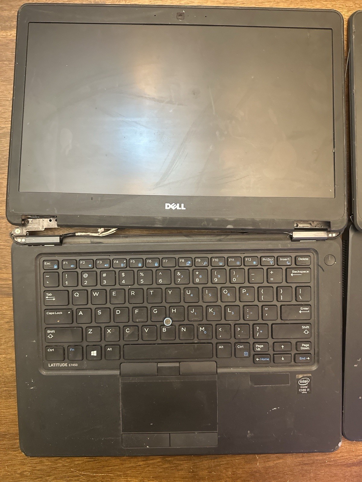 Lot of 2 Dell Latitude E7450 Laptops i7 Untested Parts Repair NO Chargers