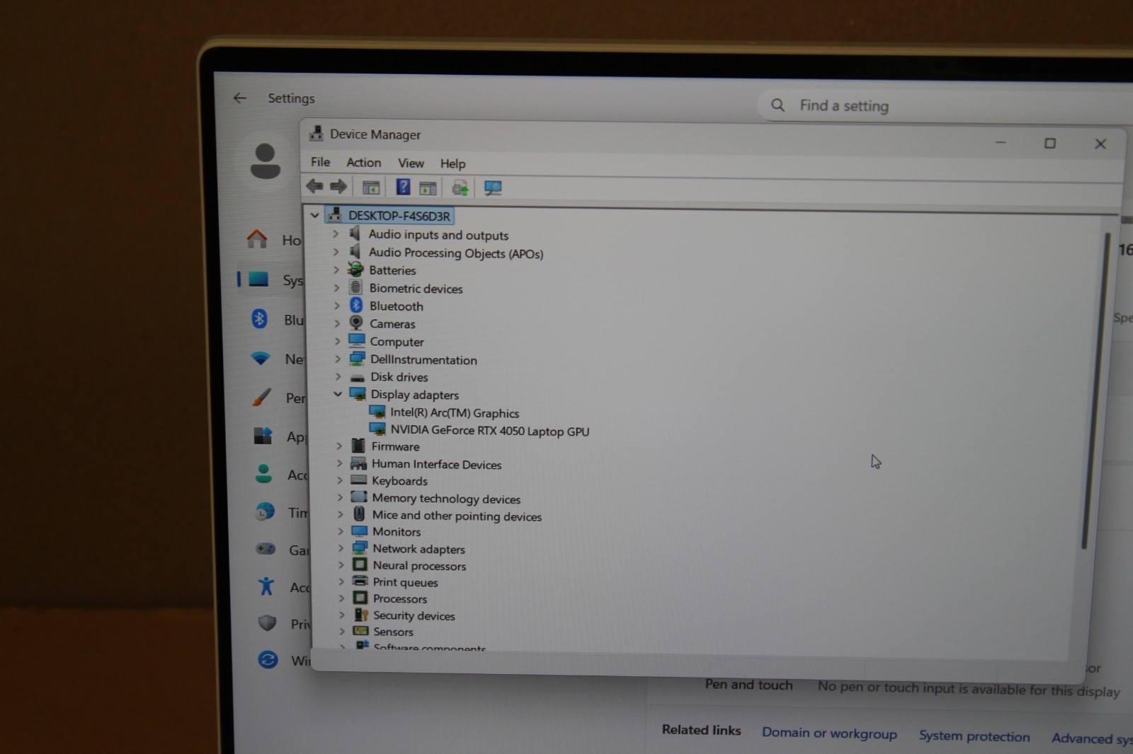 Dell XPS9640 16 16.3” 2K Laptop Intel Core Ultra 7 155H 16GB RTX 4050 1TB