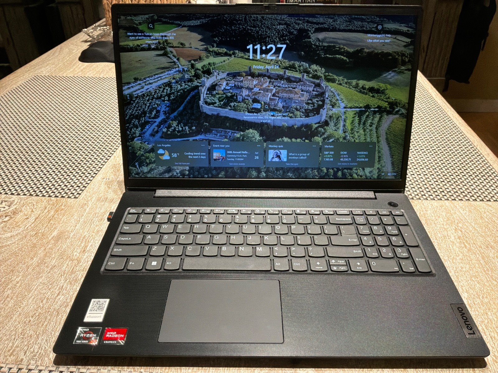 Lenovo V15 G14ABP 15.6″ Ryzen 5 7530U 2.0GHz 16GB RAM 1TB SSD