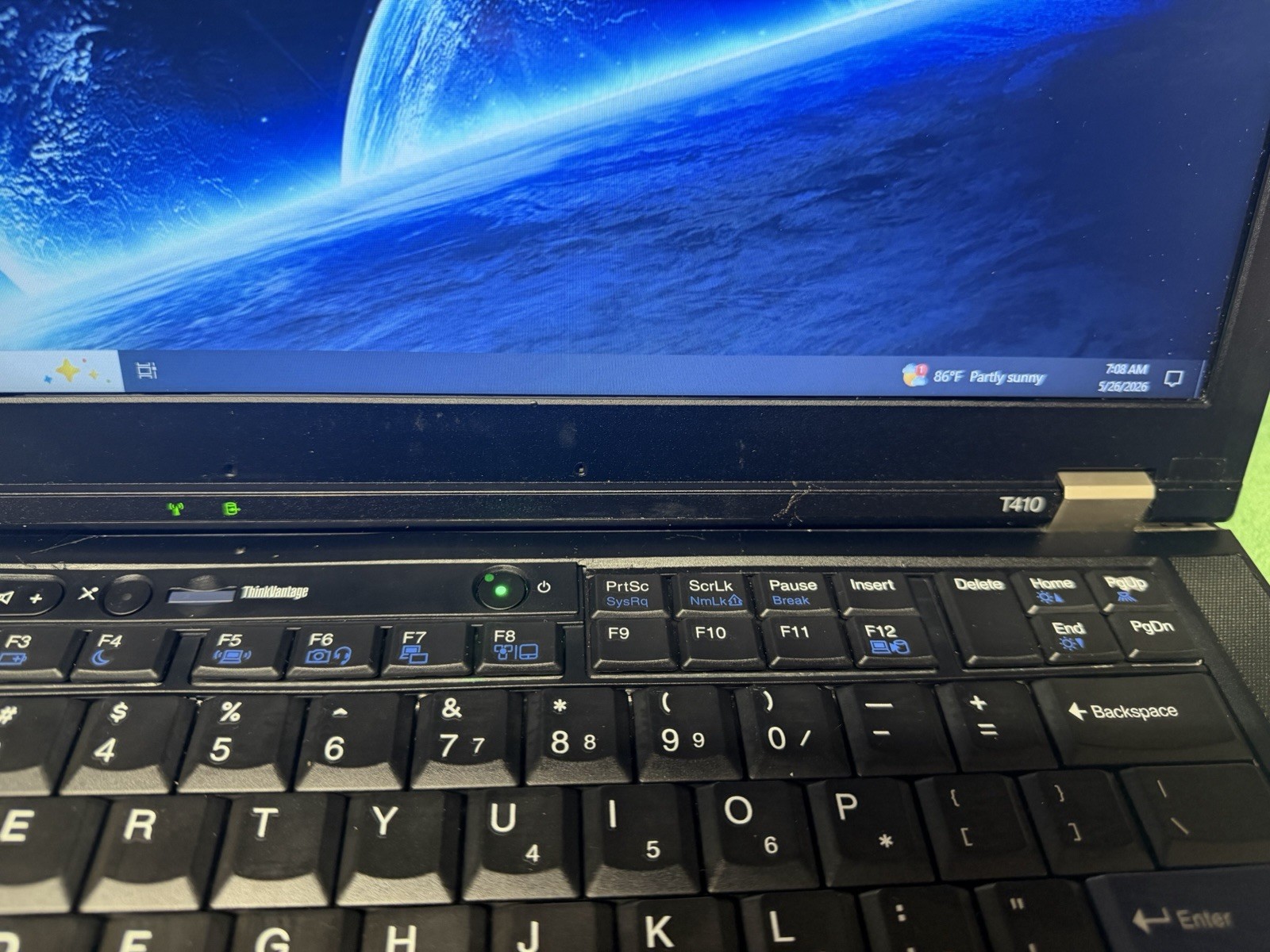 Lenovo Thinkpad T410 14.1” Win10Pro Intel i5-2.40, 4GB, 160GB, DVD-RW, Wifi #002