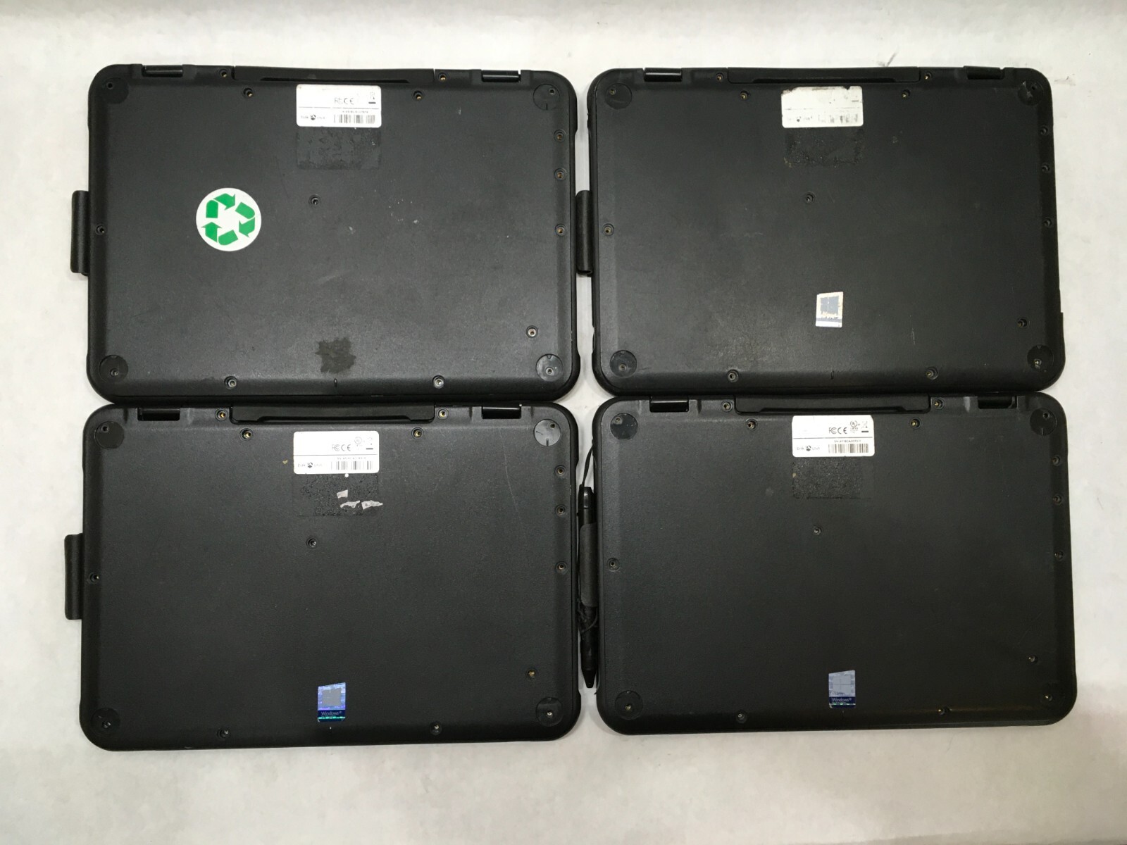 Lot of 10 Bak USA ED20GM Celeron Power Issues Broken Screens For Parts- FT
