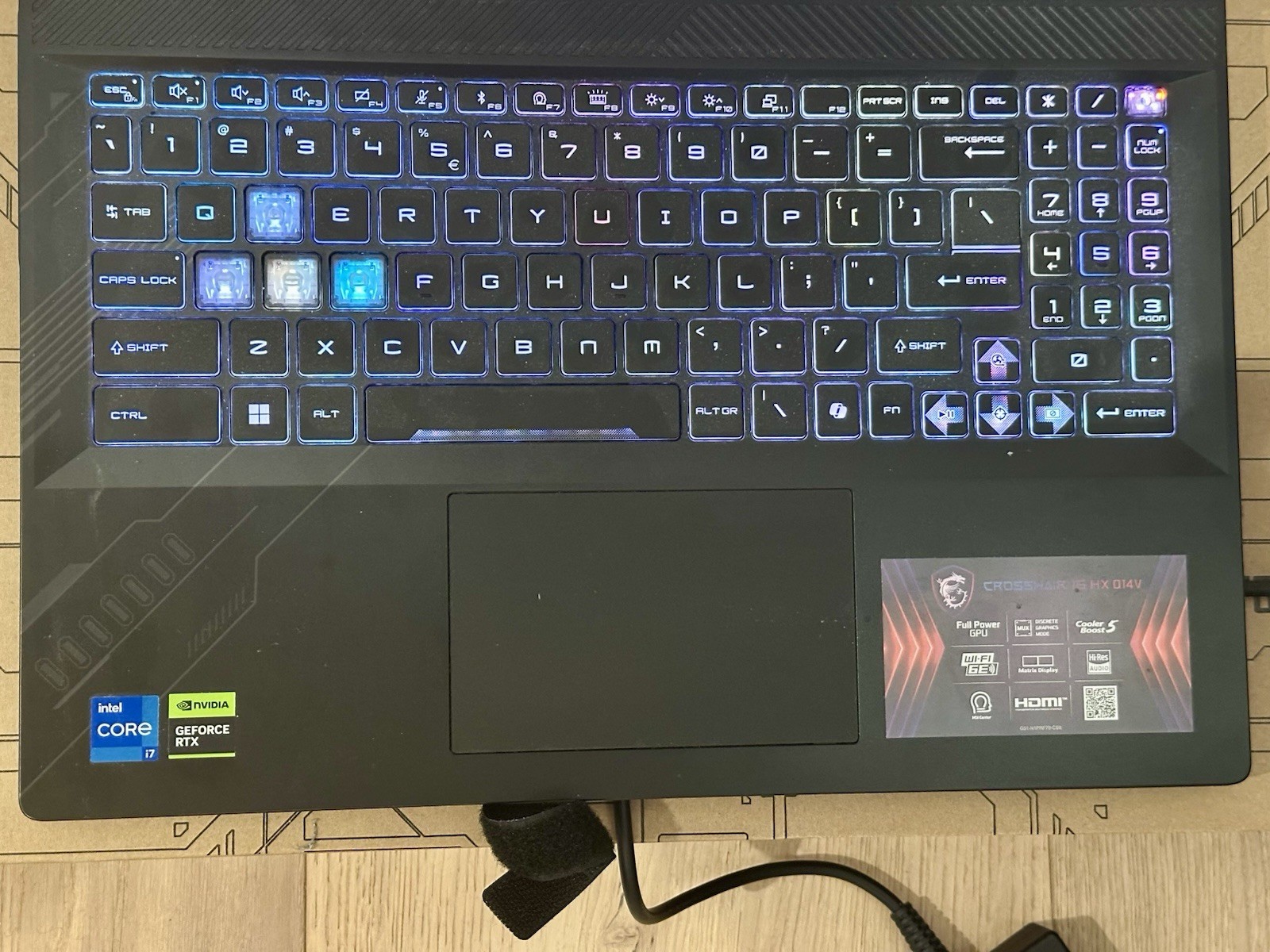 MSI Crosshair 16 HX D14VGKG 16″ i7-14650HX 2.2GHz 16GB DDR5 1TB GeForce RTX 4070
