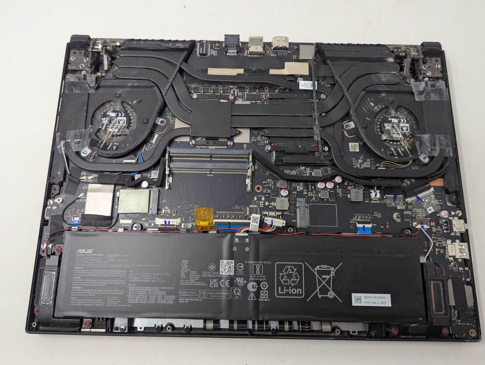 Asus ROG Zephyrus Duo 16 GX650R – RYZEN 9 6900HX RTX 3070 Ti Parts Repair Only