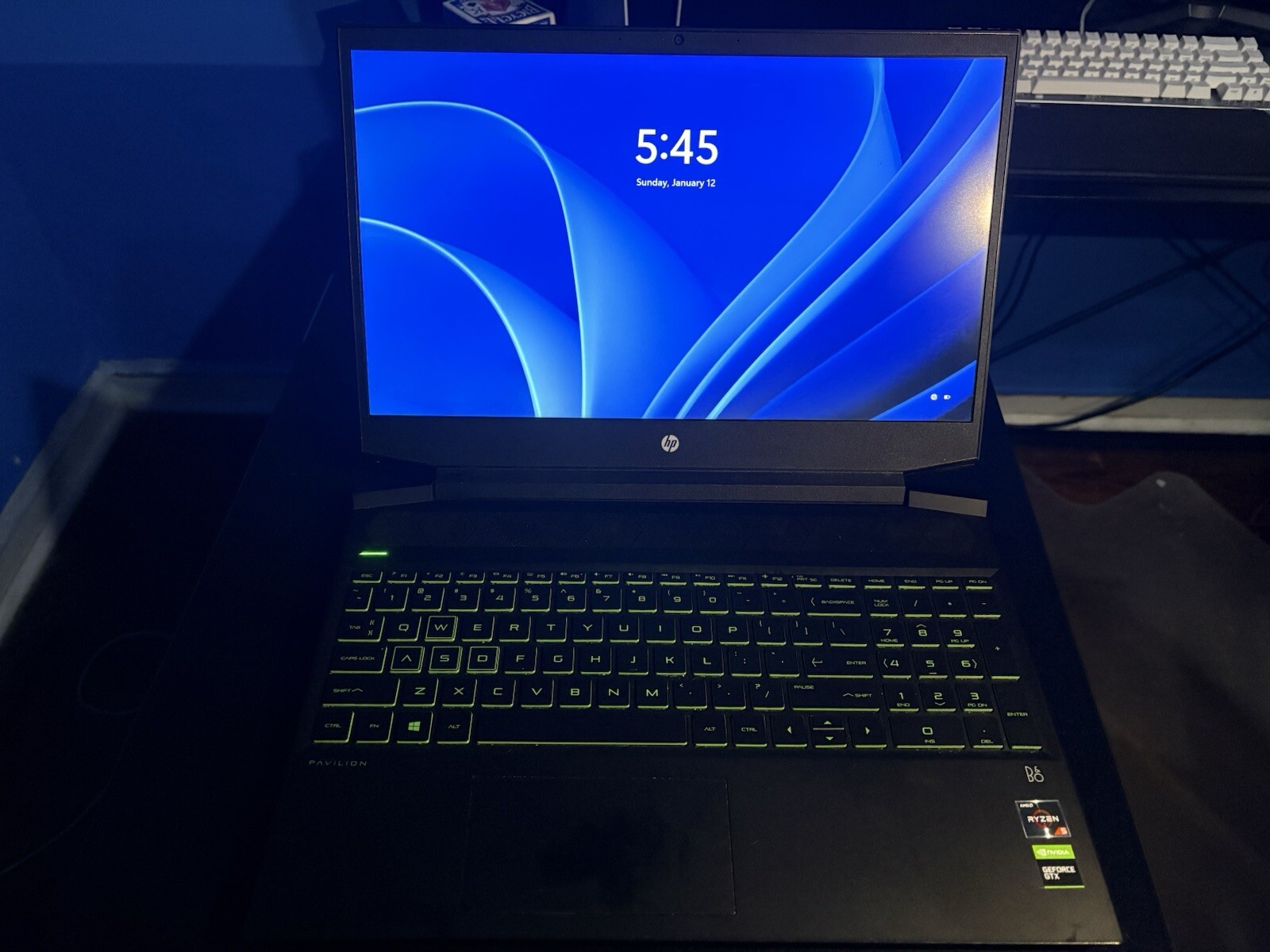 HP Pavilion 15.6-inch Gaming Laptop Black